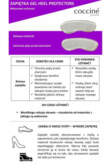 Protezioni tallone Coccine Gel Heel Protectors 2