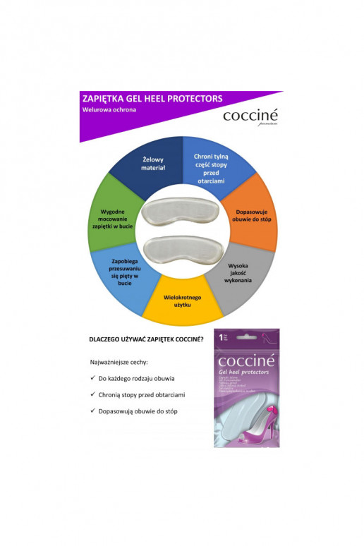 Protezioni tallone Coccine Gel Heel Protectors