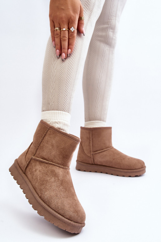 Stivali da neve caldi con pelliccia...