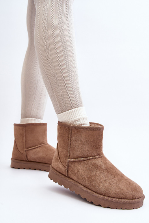 Stivali da neve caldi con pelliccia...