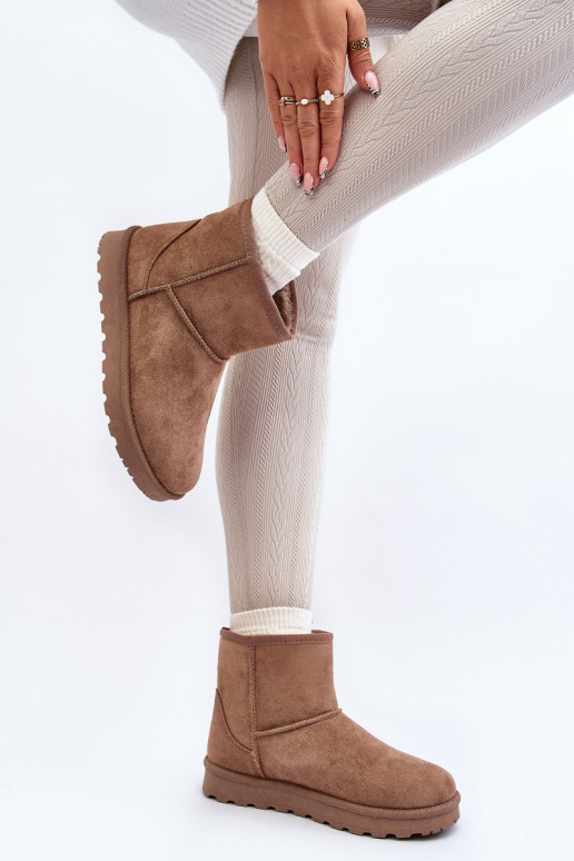 Stivali da neve caldi con pelliccia...