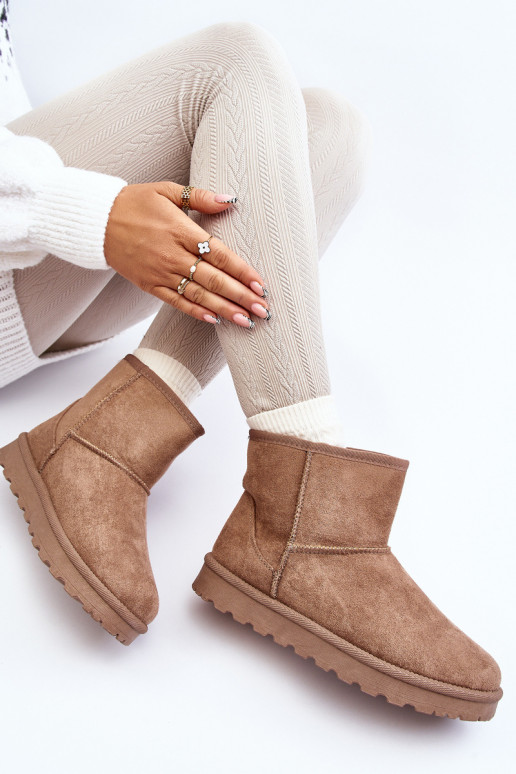 Stivali da neve caldi con pelliccia...