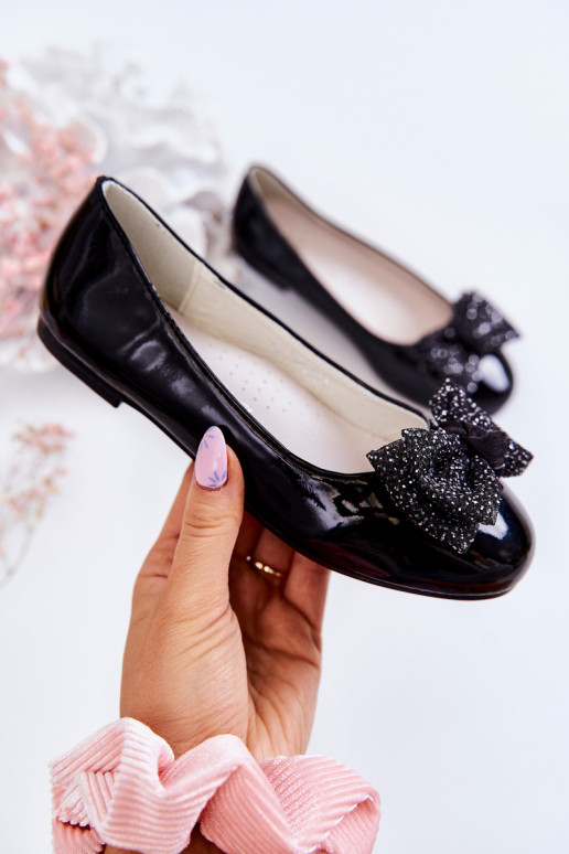 Scarpe con fiocchi neri Zolly Scarpe con fiocchi neri Zolly