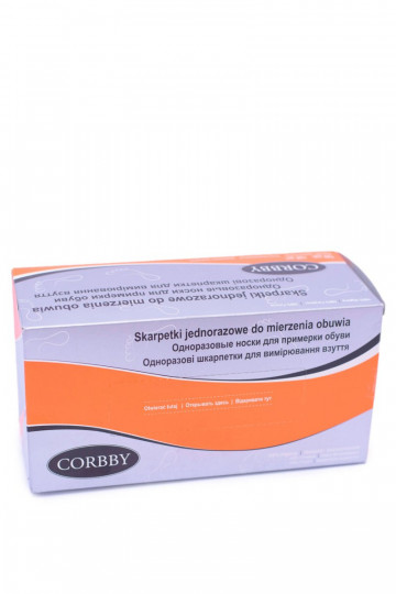 Calze usa e getta per provare le scarpe 120 pezzi Corbby