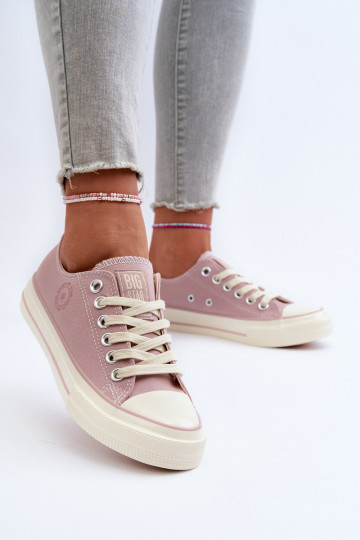 Sneakers da donna basse Big Star NN274270 rosa