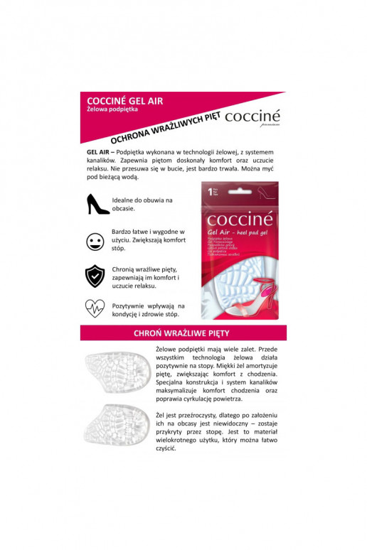 Coccine Solette in gel per scarpe Gel Air