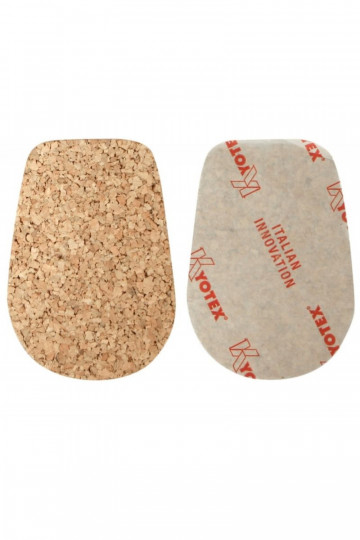 Coccine sughero Calzini con tacco CORK HEEL PAD 2