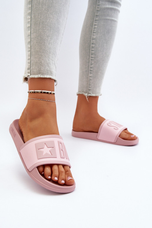 Femminile Pantofole Big Star NN274A647 colore rosa