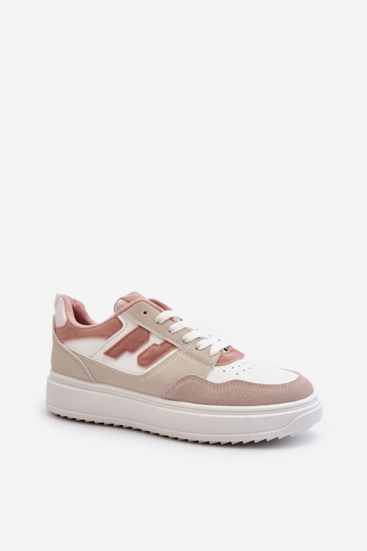 Basso per le donne Scarpe modello sneakers beige Regines
