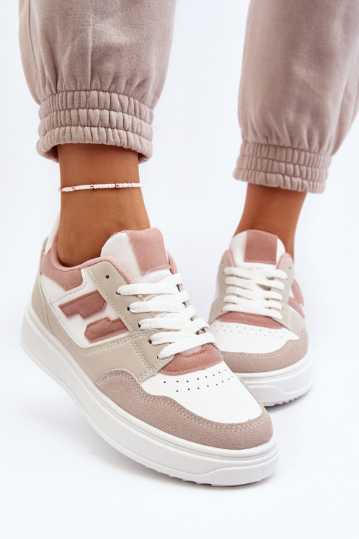 Basso per le donne Scarpe modello sneakers beige Regines
