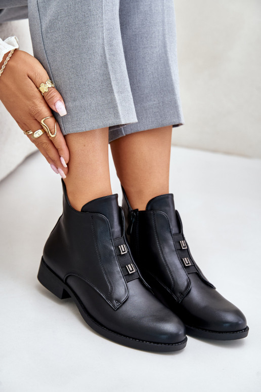 Stivaletti donna imbottiti con tacco...