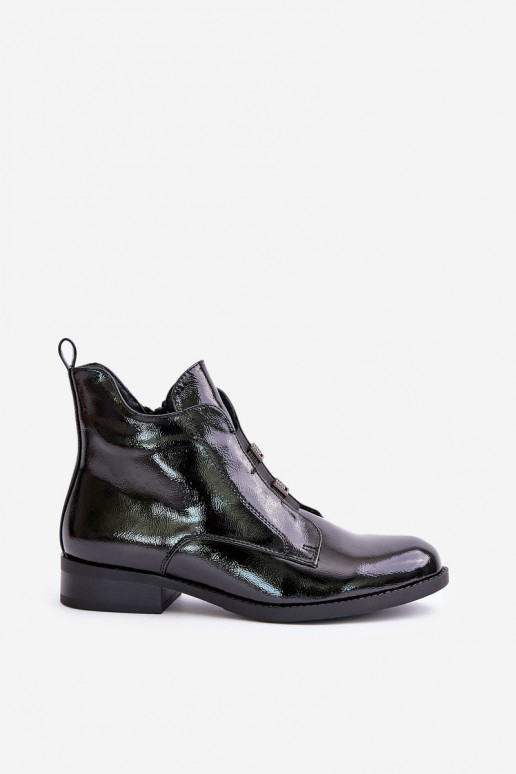 Stivali alti in stile cowboy, in... Stivali alti in stile cowboy, in...