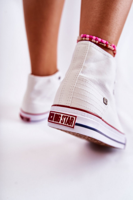 Femminile scarpe per il tempo libero con suola Big Star DD274332 Colore bianco