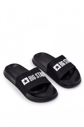 per uomo Pantofole Big Star JJ174505 colore nero 2