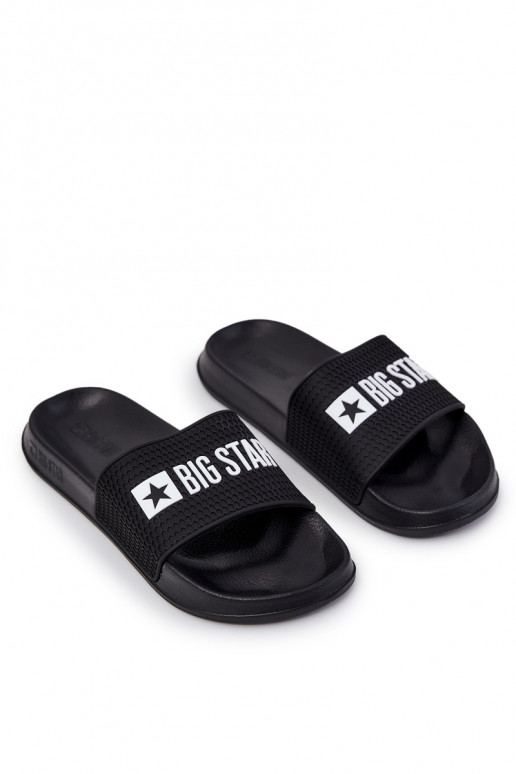 per uomo Pantofole Big Star JJ174505 colore nero per uomo Pantofole Big Star JJ174505 colore nero