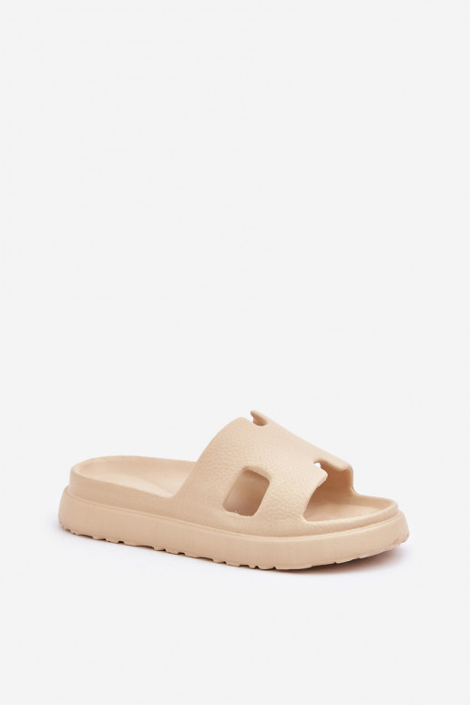 Pantofole leggere Pantofole Con ritagli beige Neladith Pantofole leggere Pantofole Con ritagli beige Neladith