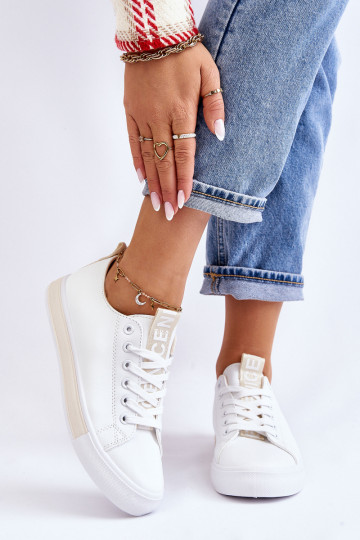 Sneakers modello classico Bianco-beige Ville