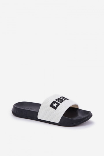 per uomo Pantofole Big Star JJ174506 Colore bianco