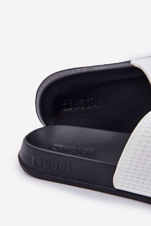 per uomo Pantofole Big Star JJ174506 Colore bianco