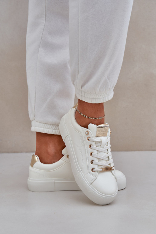 Femminile Scarpe modello sneakers Big Star NN274211 Colore bianco