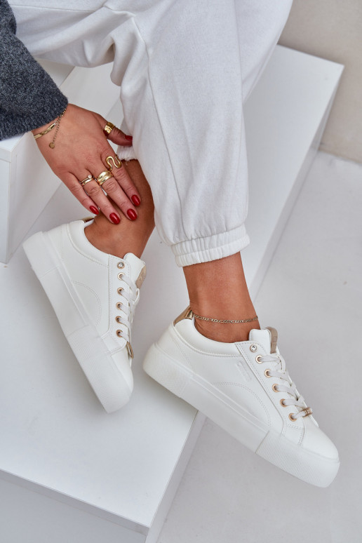 Femminile Scarpe modello sneakers Big Star NN274211 Colore bianco