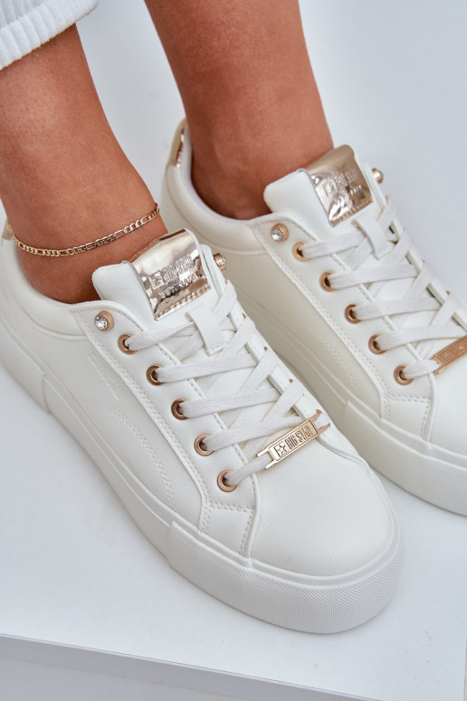 Femminile Scarpe modello sneakers Big Star NN274211 Colore bianco