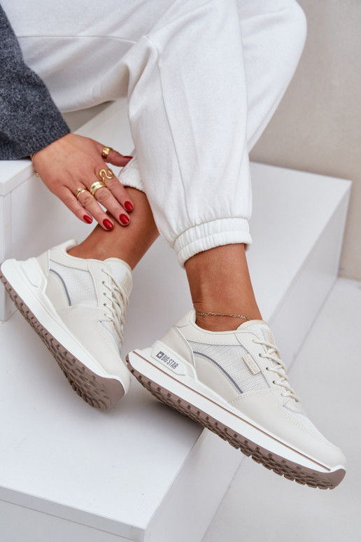 Scarpe modello sneakers Femminile Big Star NN274A088 colore avorio