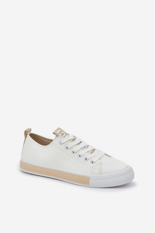 Sneakers modello classico colore dorato Ville