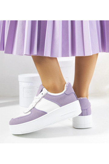 Sneakers viola da donna Isotta 2
