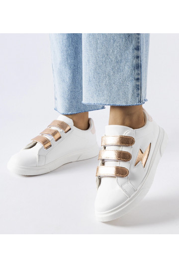 Sneakers bianche da donna...