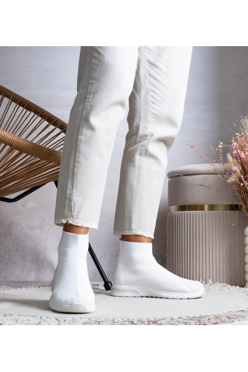 Sneakers alte bianche Salgado 2