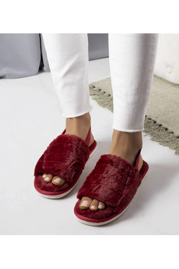 Pantofole Lolita Borgogna