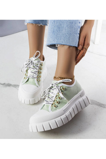 Sneakers con plateau Toni... 2