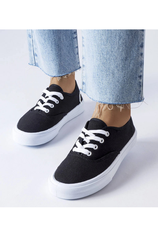 Sneakers in tessuto Fantina nero