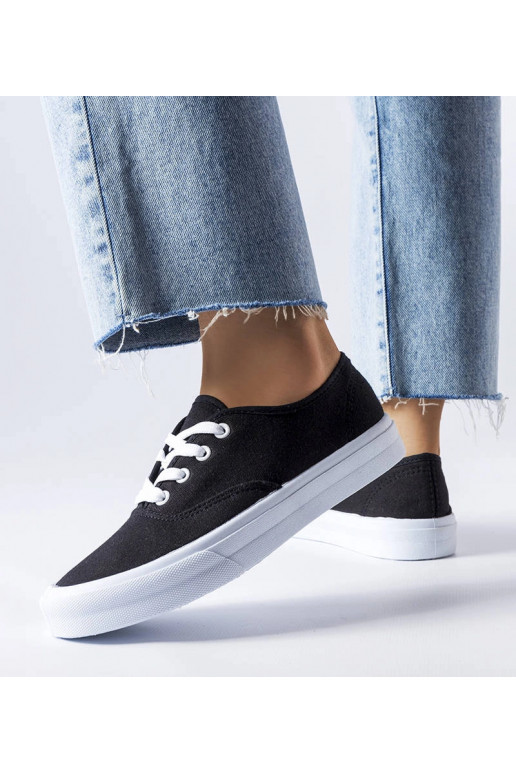 Sneakers in tessuto Fantina nero