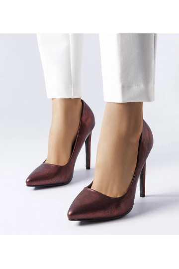 Tacco rosso lucido Sébastopol