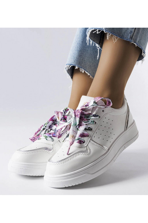 Sneakers con nastro bianco Pryor