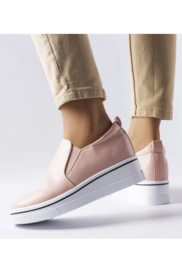 Sneakers con zeppa slip-on... 2