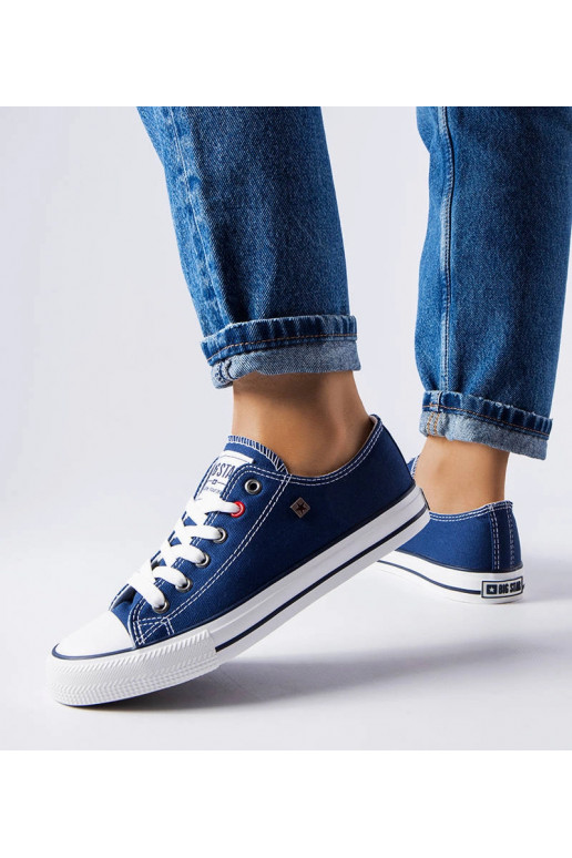 Sneakers classiche blu navy Big Star...