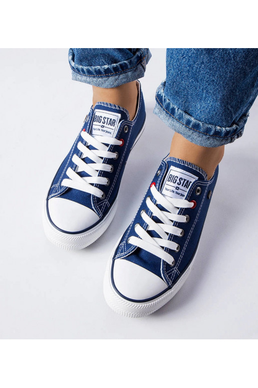 Sneakers classiche blu navy Big Star...