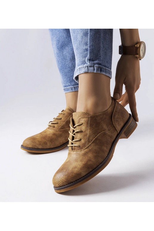Scarpe Kairaouani marroni traforate