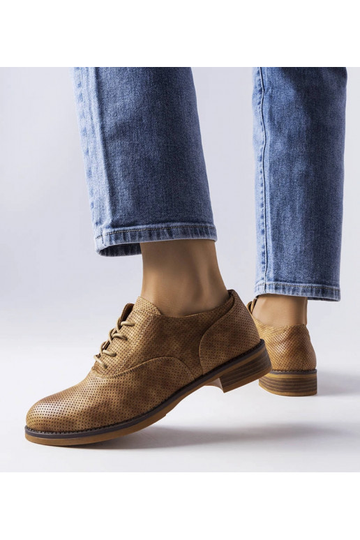 Scarpe Kairaouani marroni traforate