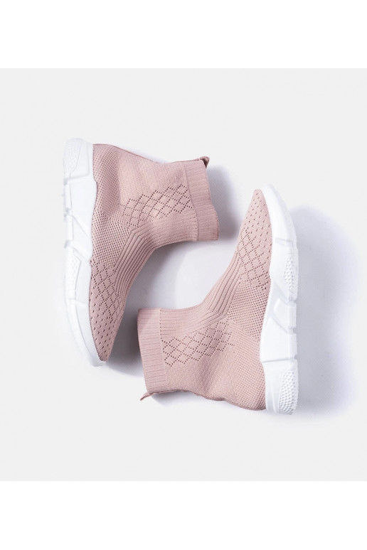 Sneakers con calzino rosa di Olot