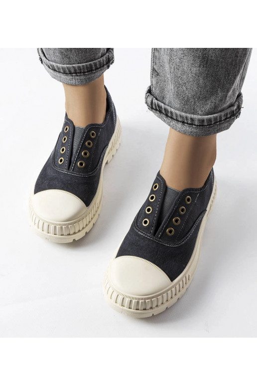 Sneakers elasticizzate Walton nere