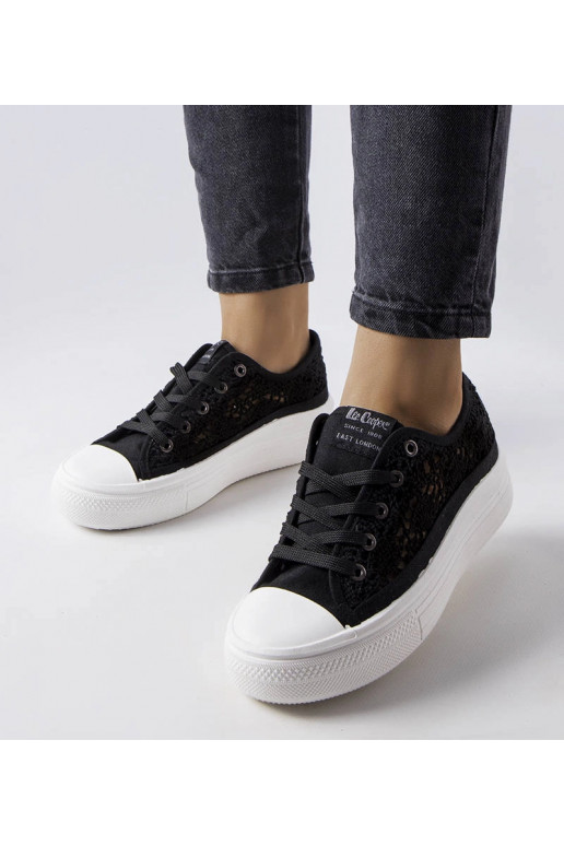 Scarpe da ginnastica nere Lee Cooper...