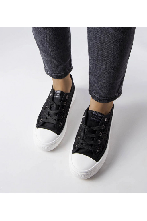 Scarpe da ginnastica nere Lee Cooper...