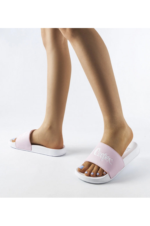 Lee Cooper infradito in gomma rosa...