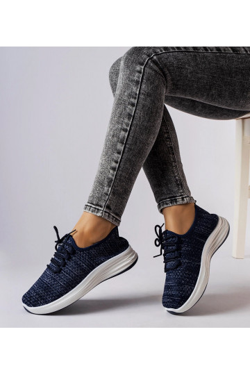 Sneakers in tessuto blu... 2