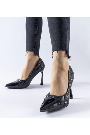 Tacco Benito trapuntato nero