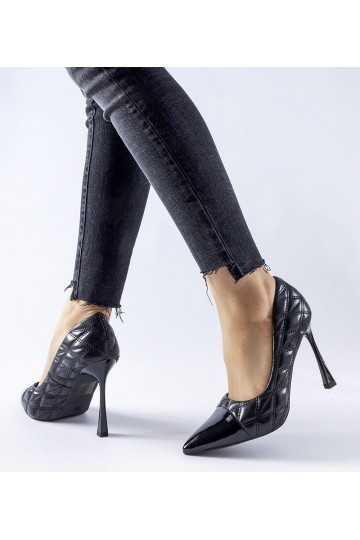 Tacco Benito trapuntato nero 2